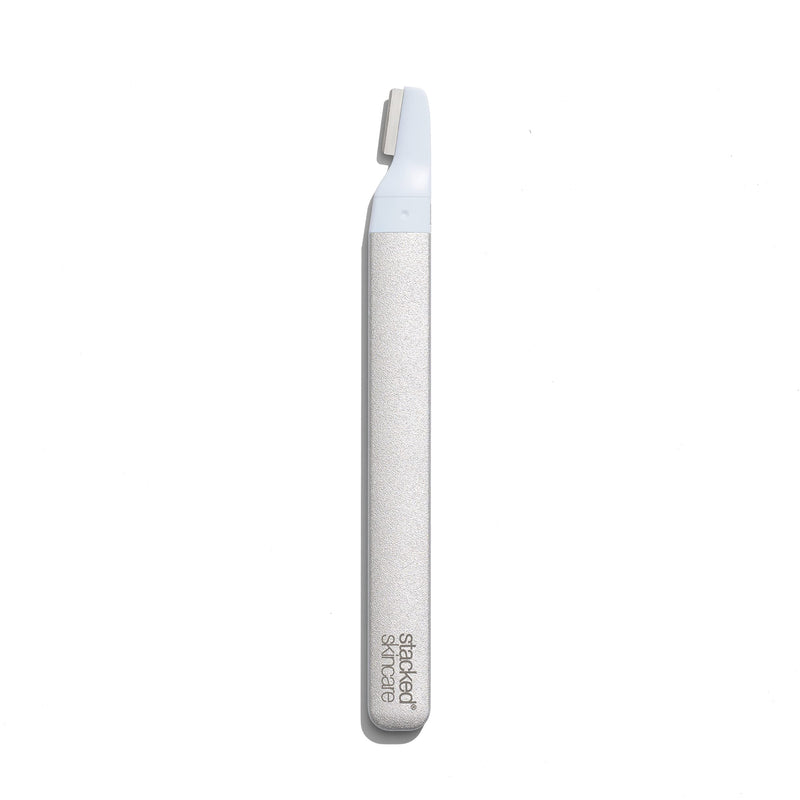 [Australia] - StackedSkincare Replacement Dermaplaning Blades - 3 Pack Refill for Face Dermaplaning Tool - Exfoliating Dermaplane Razor for Women Face - Removes Peach Fuzz & Dead Skin, Smooth Radiant Skin at Home 