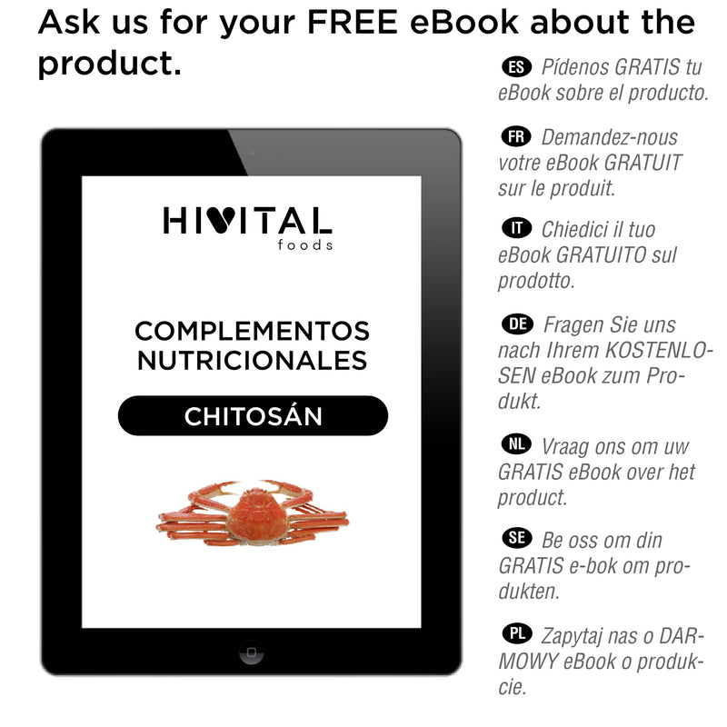 [Australia] - Marine Chitosan 2000 mg. 240 capsules for 2 months treatment. Natural chitosan from crustacean chitin. Natural fiber that blocks fat absorption and reduces appetite 