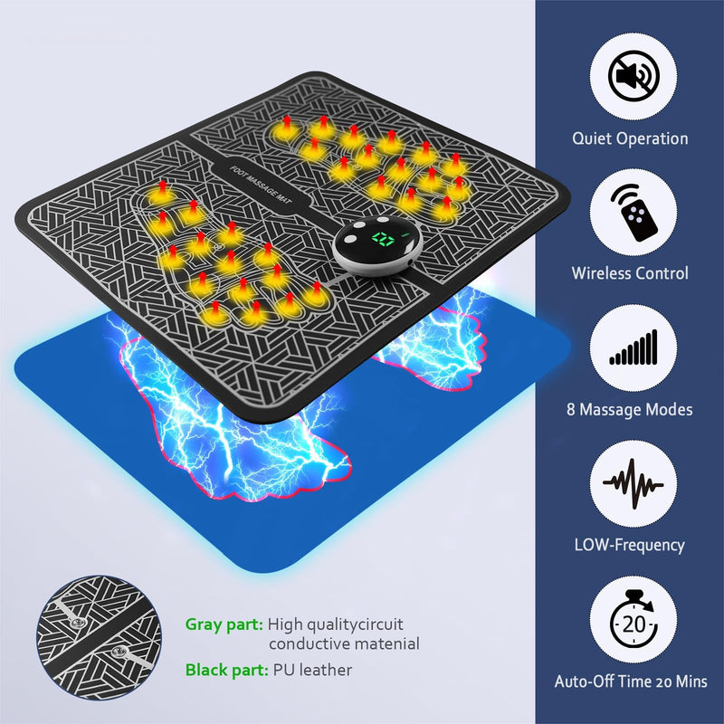 Phixnozar Foot Massager Mat-2X-Large 2X-Large