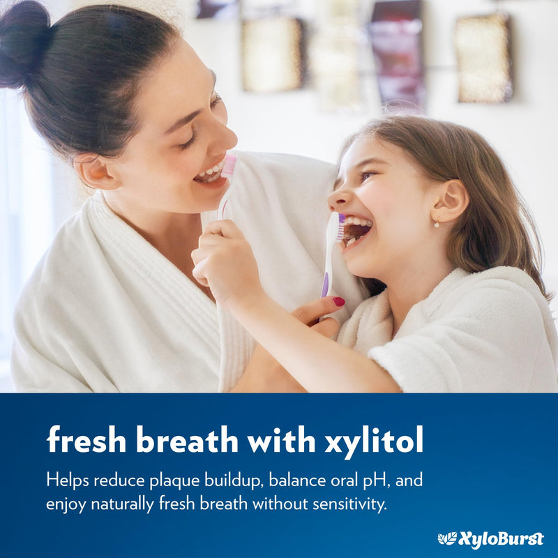 [Australia] - XyloBurst Hydroxyapatite Toothpaste with Xylitol - Fluoride-Free Hydroxyapatite Toothpaste, SLS-Free, Paraben Free, Cruelty Free, Made in The USA, Cool Mint, 4 oz Tube (3 Tubes) 3 Pack 