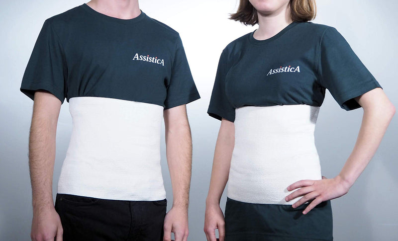 [Australia] - Assistica® back warmer, kidney warmer, back & waist heat belt, kidney belt, women's/men's heat belt, kidney bandage, back bandage (X-Large) X-large 
