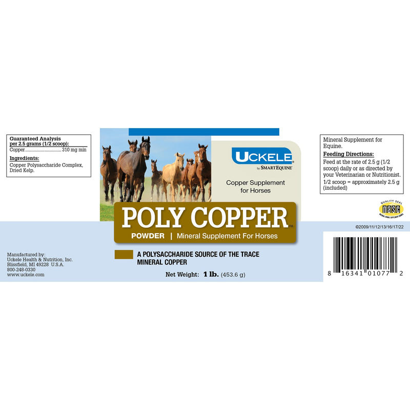 Uckele Poly Copper Powder - 1 lb - PawsPlanet Australia