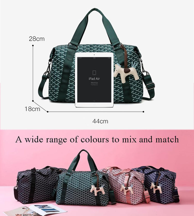 Sports Duffel Bag Travel Bag Weekender Bag Overnight Duffel Bag Gym Bag With Wet Pocket Green A01Green