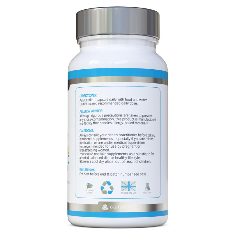 Liposomal Vitamin C Complex with Zinc, Selenium and Copper : All-in-ONE Enhanced Absorption Immune Support : 250mg, 120 Vegan Capsules (4 Month Supply) : Non-GMO, Made in UK