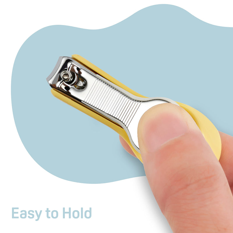 [Australia] - Pigeon Baby Nail Clipper with Splatter Proof Case for 9+ Months 9 Month 