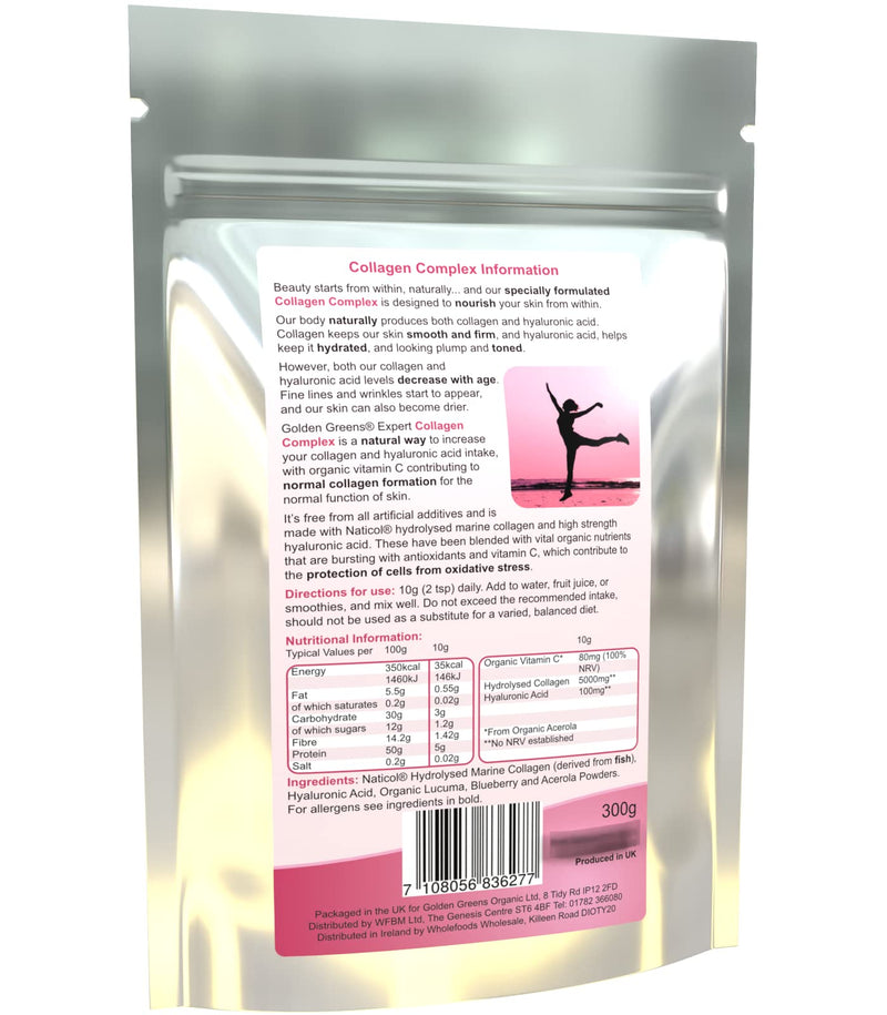 Golden Greens Collagen Complex Powder 30 Days