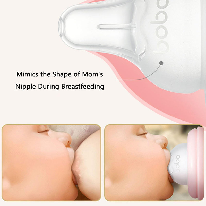 [Australia] - Nipples with Automatic Flow Lock, 100% Natural Feel, Soft Silicone, BPA-Free (9m+, LL, 4 counts) 9m+, LL, 4 counts 