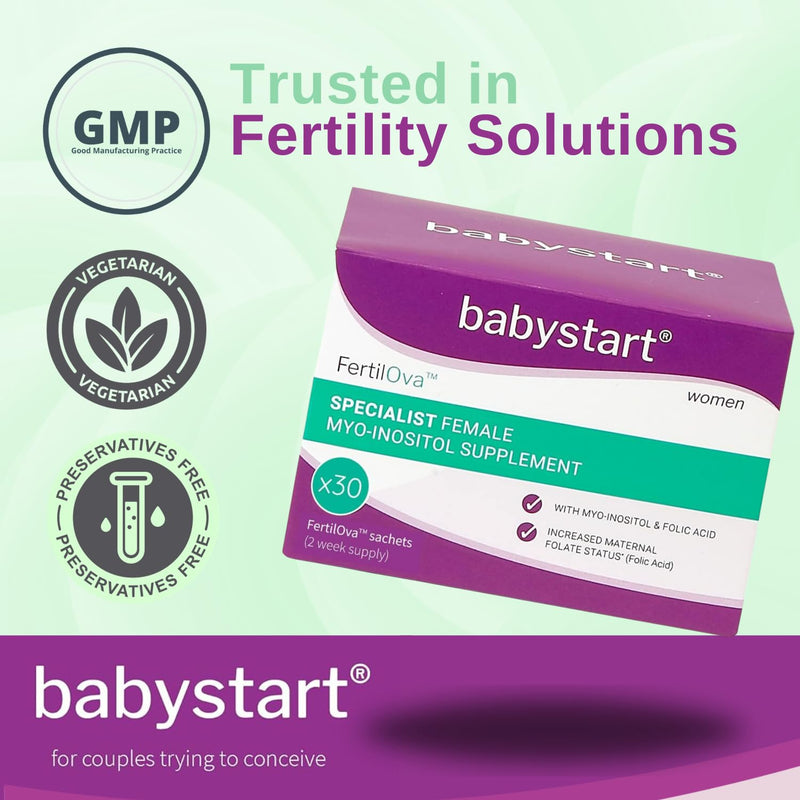 FertilOva Fertility Supplement, Help with Conception for Women - for Female use (30 sachets) 30 sachets