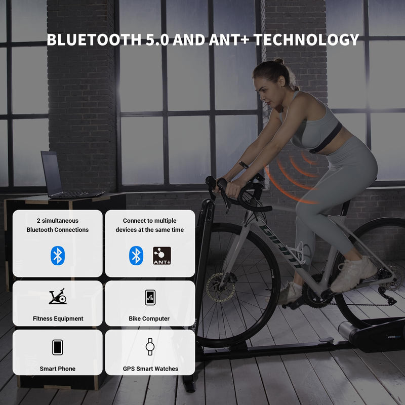[Australia] - COOSPO Heart Rate Monitor Chest Strap H9Z, HRM Bluetooth 5.0 ANT+,Heart Rate Monitor Chest Sensor with Rechargeable Battery 