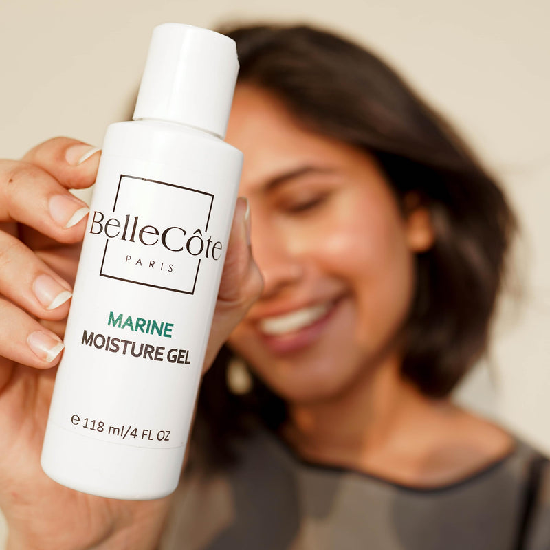 Vitamin C Face Moisturizer Gel - Oil-Free Gel for Skin Hydrate, Dark Spot Corrector, Pore Minimizer, Wrinkle Care, Rosacea Treatment for Face With Pure Hyaluronic Acid & Marine Collagen | 4 oz / 118ml