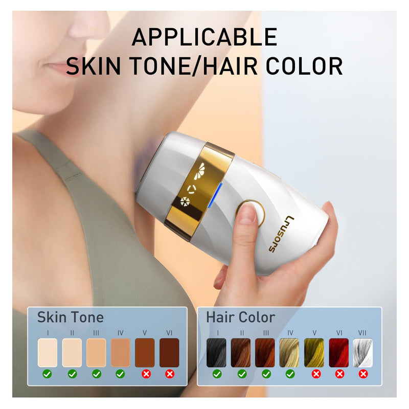 [Australia] - IPL Home Use Hair Removal Device，999,999 Flashes,Permanent Hair Removal for Men and Women, Painless Care Function, Long Lasting Hair Removal, Safe for Whole Body Use 