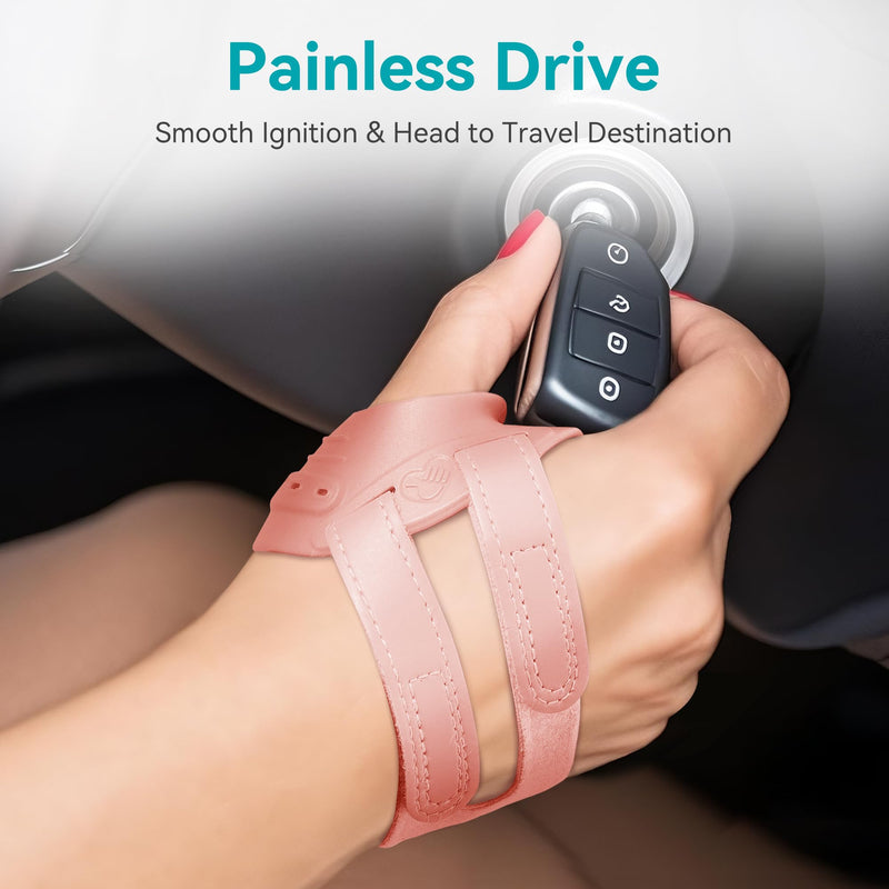 FORTEMOTUS CMC Thumb Brace, Upgrade Thumb Splint for CMC Joint Pain Relief and Support, Osteoarthritis, Tendonitis, Arthritis, CMC Joint Thumb Arthritis Brace: for Women Men (Pink, Right Hand, Medium) Pink - Right Hand