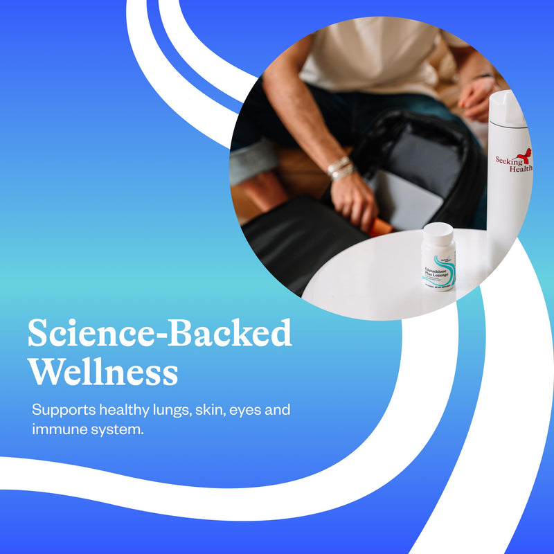 [Australia] - Seeking Health Glutathione Plus Lozenge, 25 mg S-Acetyl-L-Glutathione with Cofactors, Immune and Detoxification Support, Liver Health, Antioxidant and Free Radical Support, Vegetarian (60 lozenges)* 