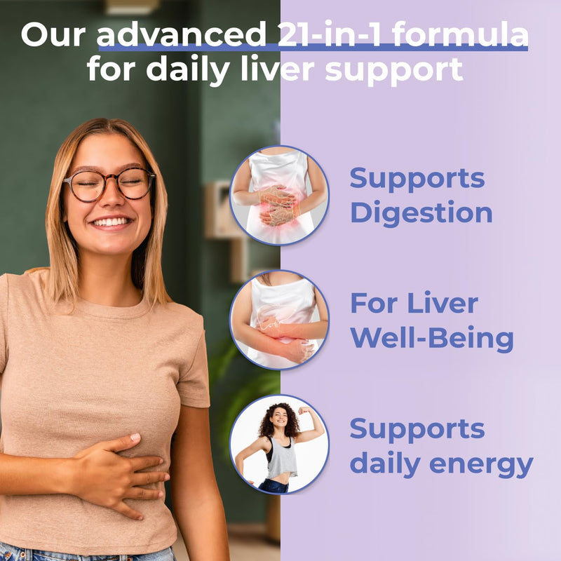 [Australia] - Liver Shield & Cleanse | Herbal Liver Cleanse Detox & Repair Supplement | Milk Thistle & Artichoke Extract Supplements | Fatty Liver & Health Support | 60 Capsules for Men and Women 1 