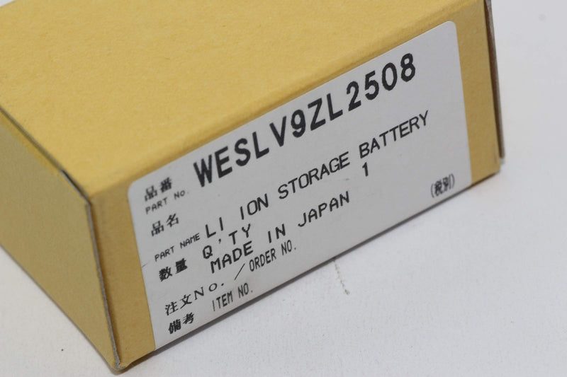 [Australia] - Panasonic WESLV9ZL2508 680mAh Shaver Battery EH-TST6D ER-SB60 ES-LT2A ES-LV9C 