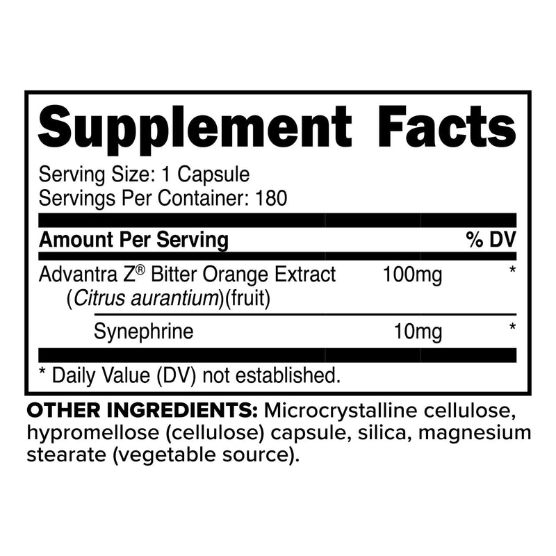 [Australia] - PrimaForce Syneburn Supplement, 180 Capsules ‚Äì Synephrine from ADVANTRA Z 180 Count (Pack of 1) 