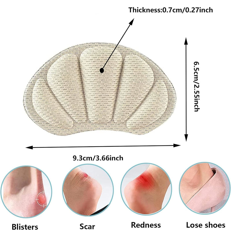 [Australia] - SHSHbuy Heel pads, 3 pairs of heel protectors for shoes, self-adhesive heel cushions, shoes, heel repair, heel pads for high heels, leather shoes, sneakers 