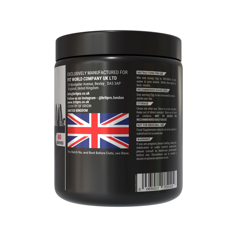 L-Glutamine, 300g - Micronised - Supports Immune System & Recovery - Supports Muscle Repair, Gut Function & Faster Tissue Repair - Post Workout Nutrition - Made in the UK