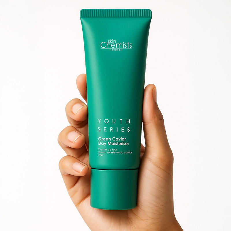 skinChemists Green Caviar Night Face Moisturizer | Overnight Repair Cream for Dull, Dry Skin | Helps Smooth, Hydrate & Restore Glow (Day Cream) Day Cream