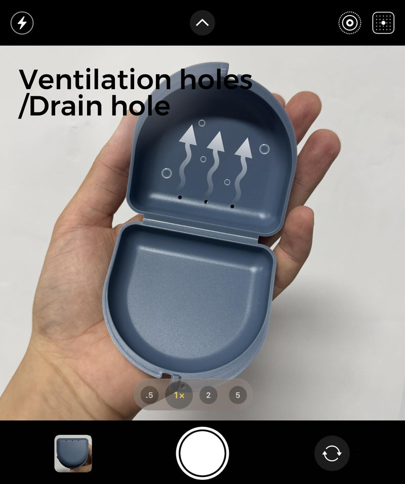 [Australia] - Retainer Case, Compatible with Invisalign, Blue 
