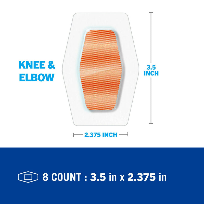 [Australia] - Nexcare Waterproof Clear Bandages For Knee And Elbow, Stays On Skin In The Bath, Shower Or Pool, 2.38 x 3.5 in, 30 Count 