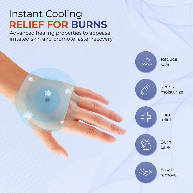 [Australia] - BurnFix¬Æ Hydrogel Burn Gel Packets ‚Äì 3.5 g Soothing First Aid Burn Cream for Instant Cooling Relief on Minor Burns, Sunburns & Scalds ‚îÇ Ideal Emergency Kit Essential (Pack of 25) 