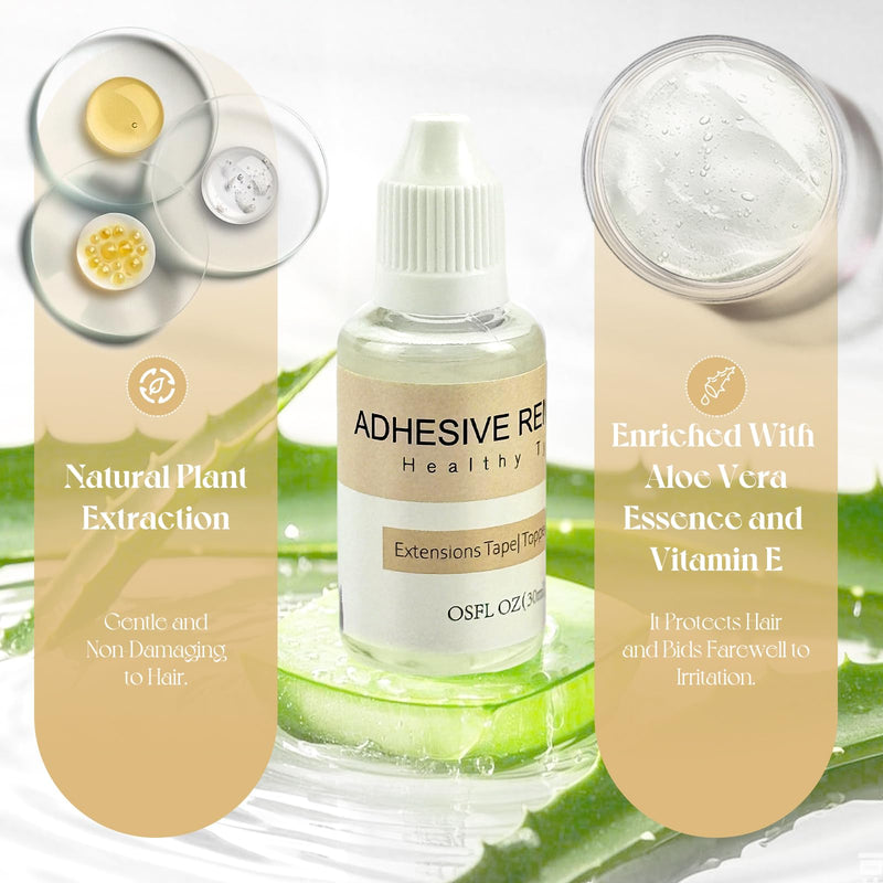 [Australia] - Sunny Hair Adhesive Remover,1 FL Oz Fast Acting Tape in Extensions Remover,Wig Glue,Double Sided Extensions glue in,Proffessional Salon Tape-in Remover 