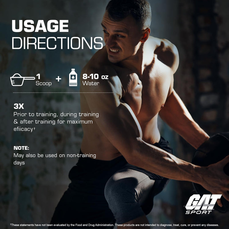[Australia] - GAT SPORT Flexx EAAs + Hydration, Advanced Essential Amino Acids, 30 Servings (Strawberry Mango) Strawberry Mango 