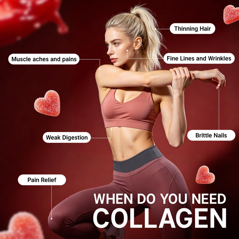 5000mg Hydrolyzed Marine Collagen -120 Count, Type I II III Collagen