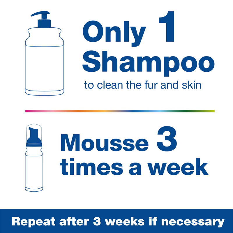 [Australia] - Douxo S3 Seb Mousse, Contains 0.5% Ophytrium, Odor Control & Seboregulating, For Oily to Flaky Skin, Seborrhea, For Dogs and Cats, 5.1 fl. oz. (150mL) 