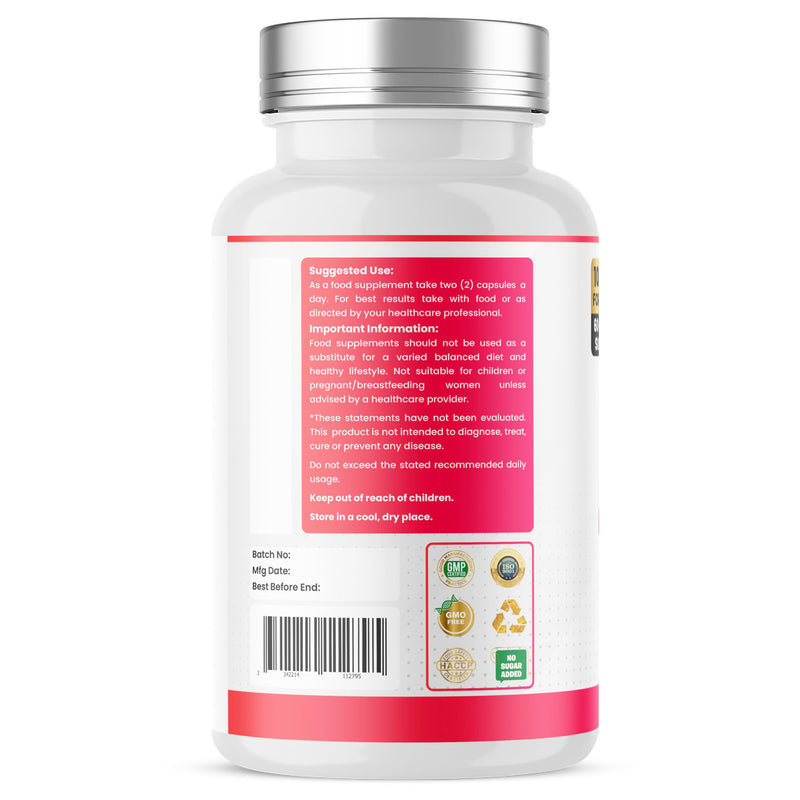 Humming Herbs NRC Nicotinamide Riboside Complex 300 mg | 60 Day Supply | with TMG Resveratrol Quercetin ALA CoQ10 B6 B2 Folate | 120 Vegan Capsules | Vitamin Supplement