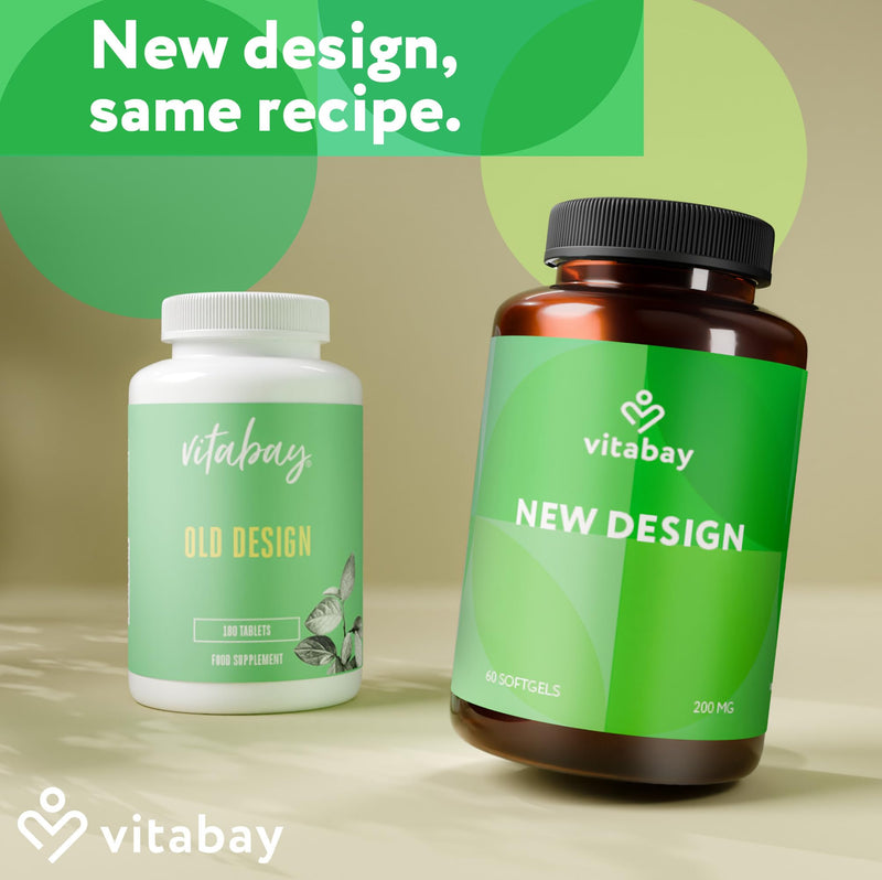 Vitabay Forskolin 400 mg High Strength – 90 Vegan Capsules – Coleus forskohlii Root Extract – Vegan & Lab Tested in Germany – 3 Month Supply