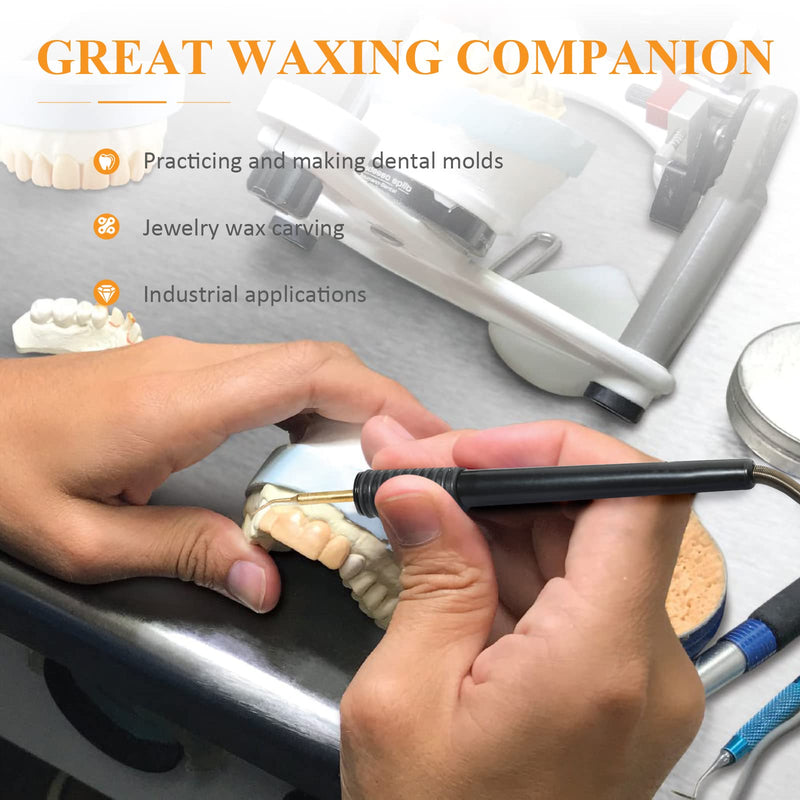 1 Pair Wax Carver Pencil Pen for Dental Lab Electric Waxer Carving Waxing Machine,Replacement Waxer Carving Pens…