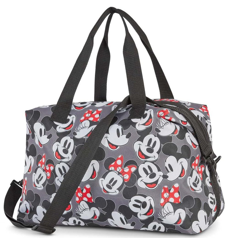 Disney Tote Duffel Bag Mickey Mouse Winnie the Pooh Stitch Weekender Travel Mickey Minnie Mouse