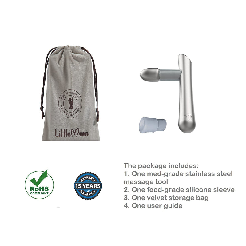 T-Bar Massage Tool - Myofascial & Foot Reflexology Massager, Stainless Steel, Heavy Duty