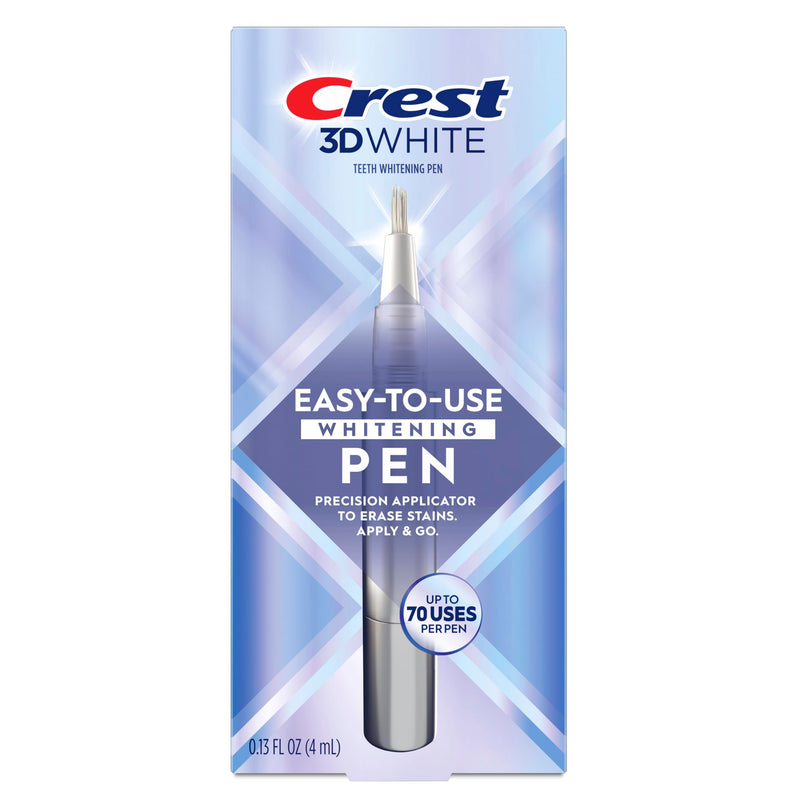 Crest 3DWhite Easy-to-Use Whitening Pen, 1 Teeth WHITENING Pen 0.13 Fl Oz (Pack of 1)