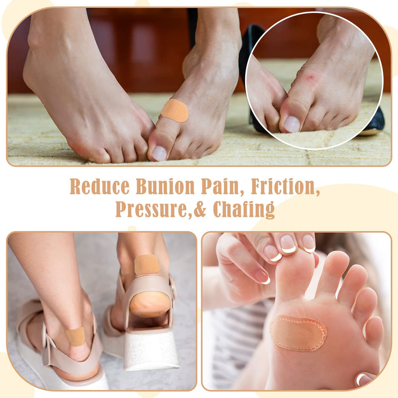 [Australia] - 30 Pcs Foot Callus Cushion Toe Cushions Pad Foot Protector Pads Corn Cushions Patches Shoe Accessories for Women Men Fabric Feet Heel Toe Protector Pads 30 