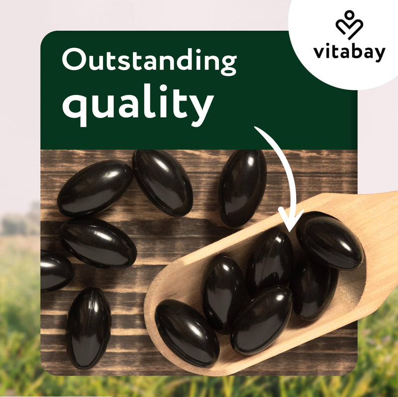 Vitabay Astaxanthin 12 mg High Strength – 90 Vegan Softgels – Laboratory Tested - No Additives – Premium Raw Material Naturally Derived from Haematococcus pluvialis Algae Extract – 6 Month Supply