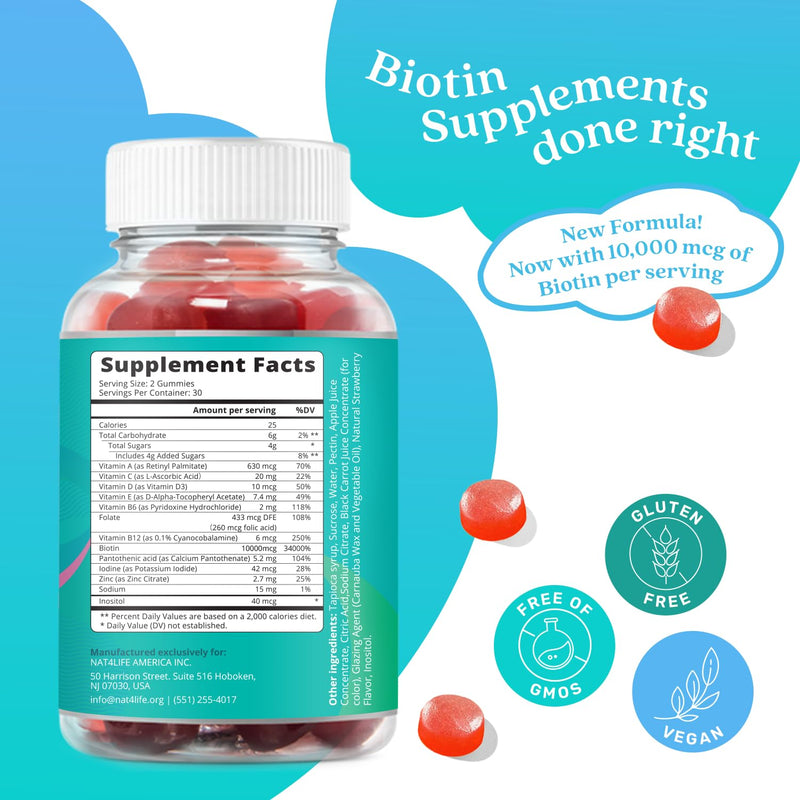 BeLive Biotin and Multivitamin D3 & B12 Bundle for Hair Growth, Healthy Skin & Nails, Enhanced Bone & Muscle Strength, Hearth Health and Energy