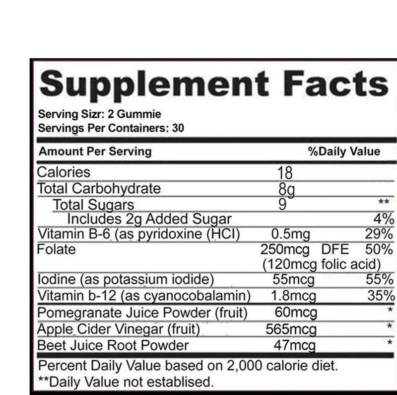 BioXtrim Gummies - All Natural - New & Sealed - Vegan - 60 Gummies - 1 Month Supply