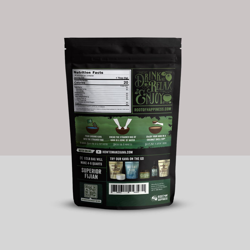 [Australia] - Fijian Kava Powder - Superior 1/2lb 