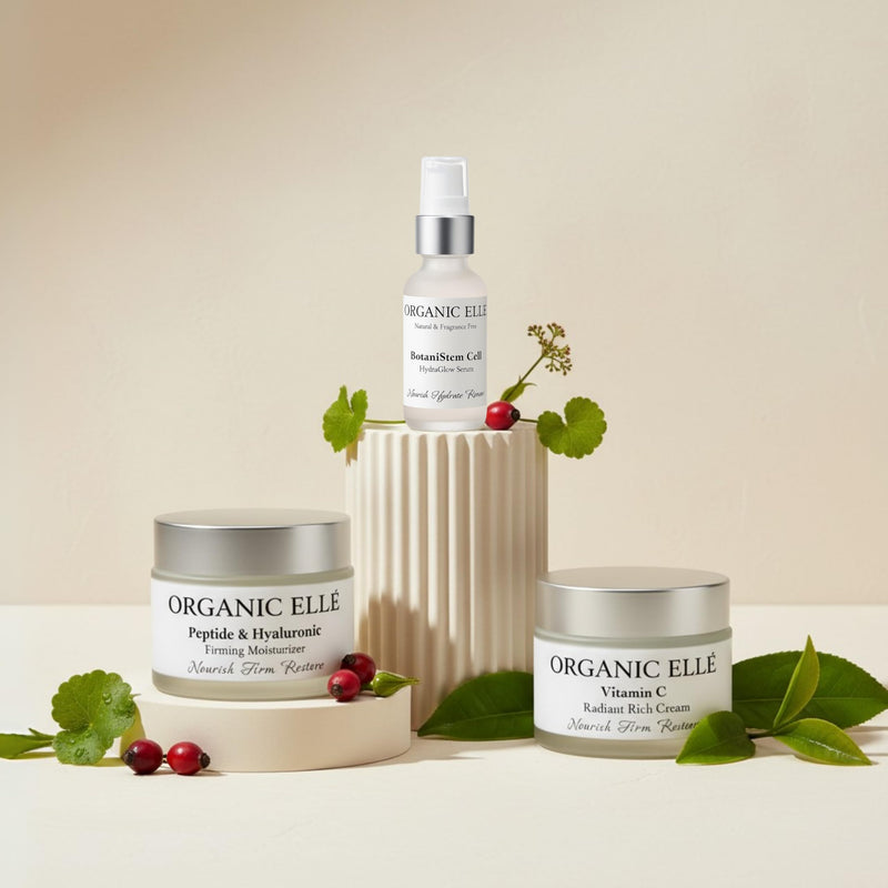 Vitamin C Radiant Rich Cream, Antioxidant Face Moisturizer with Aloe Vera and Botanical Oils Face Vitamin C