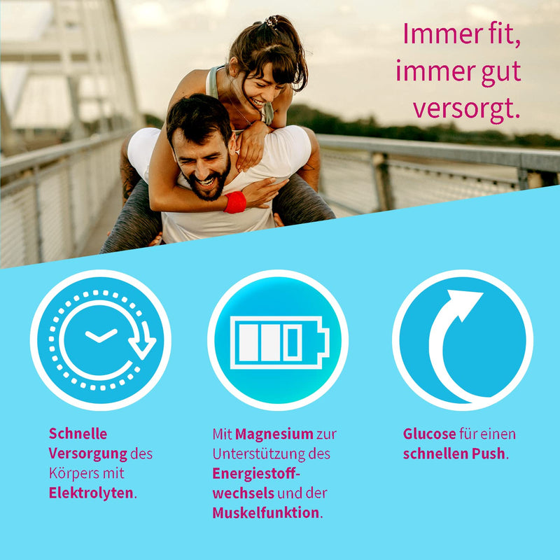 [Australia] - sanotact Electrolyte Plus (20 bags) • Electrolyte powder for fluid balance • Potassium & magnesium for electrolyte balance • 100% vegan • Recovery drink • With orange flavor Orange 6 g (pack of 20) 