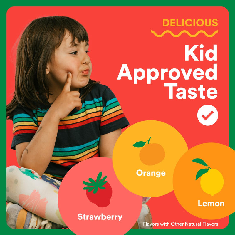 [Australia] - SmartyPants Kids Multivitamin & Fiber Gummies: Prebiotic Fiber to Support Kids Digestion with Vitamin D3, C, Vitamin B12, B6, A, Zinc, Biotin, Folate, Three Fruit Flavors, 90 Count (30 Day Supply) New Formula 90 Count (Pack of 1) 