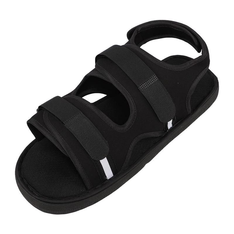 [Australia] - 1 Piece Post Op Shoe Walking Boot Rehabilitation Recovery Plaster Shoe with Adjustable Strap for Foot Injuries Ankle Fractures Post Surgery Medical BootFits Either Left/Right Foot Medium 