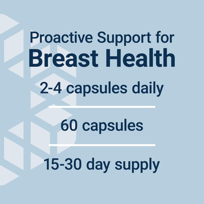 Life Extension Breast Health Formula, 60 Capsules | Broccoli, Soy Isoflavones, Indole-3-Carbinol & Vitamin D3, Women's Health, Gluten-Free & Non-GMO