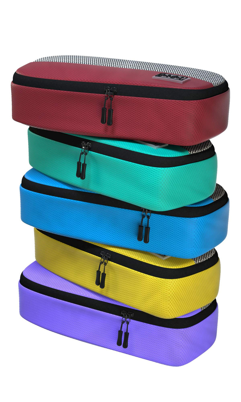 Small and Slim Travel Packing Cube Bundle Set