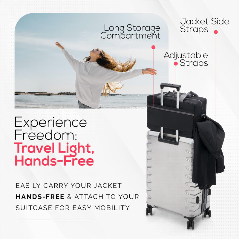 BETTERLINE Personal Item Travel Bag Airlines Underseat 16x10x8 Inches Red | 16x10x8 Inches Carry Cabin Duffel Holdall Tote Luggage Women Men Foldable Water Resistant Overnight Weekender Heavy Pink Red
