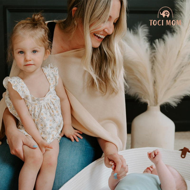 [Australia] - Nursing Cover for Breastfeeding | Full Coverage | Breathable & Soft | Wide Viewing Neck | Stretchable Modal Fabric Cream 