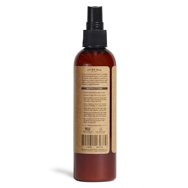 [Australia] - Otter Wax Suede and Nubuck Leather Cleaner | 5oz | All-Natural | Color Safe | All-Purpose Blemish Removal and Surface Conditioner 